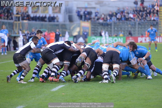 2013-11-16 Cremona - Italia-Fiji 0837 Mischia